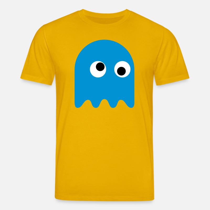 Game Classics Ghost - Stanley/Stella CREATOR Unisex Organic T-Shirt - spectra yellow