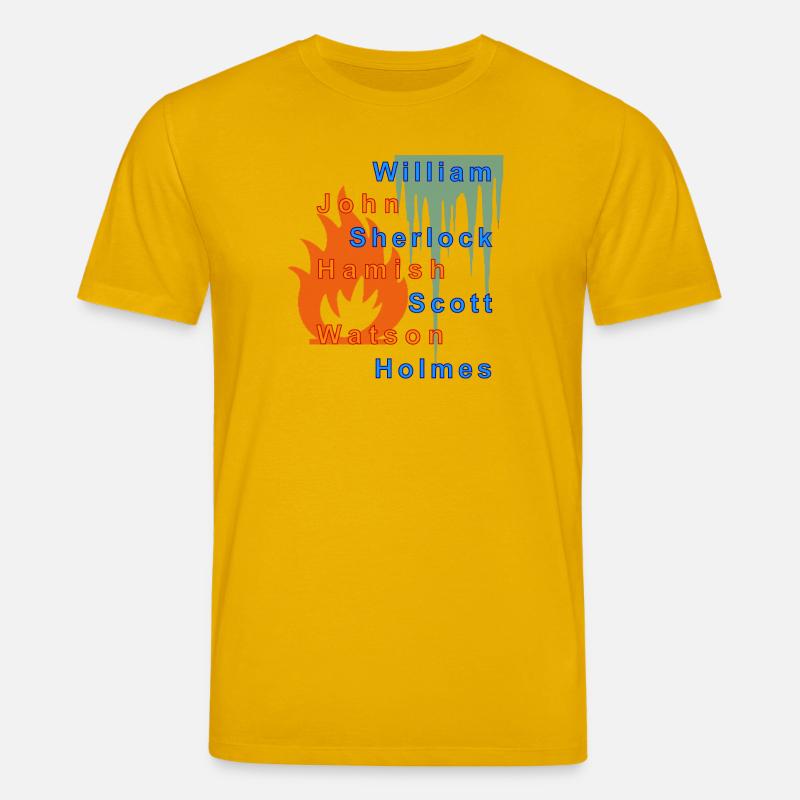 Feuer und Eis - Stanley/Stella Unisex Bio-T-Shirt CREATOR - Spektralgelb