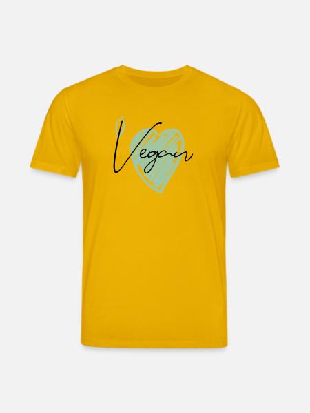 Végétalien - T-shirt bio CREATOR Stanley/Stella Unisexe - jaune spectre