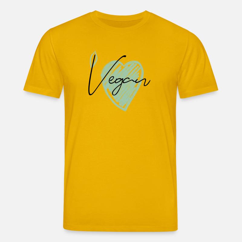 Végétalien - T-shirt bio CREATOR Stanley/Stella Unisexe - jaune spectre