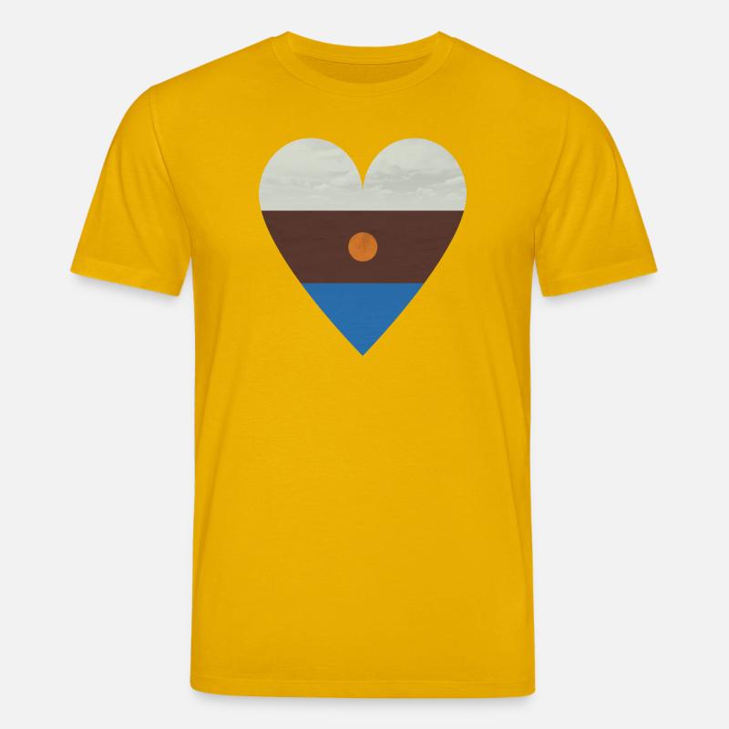 4 éléments - T-shirt bio CREATOR Stanley/Stella Unisexe - jaune spectre