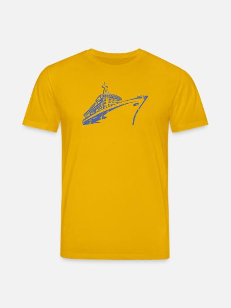 Cruise Ship Cruise Ship Luxury - Stanley/Stella CREATOR Unisex Organic T-Shirt - spectra yellow