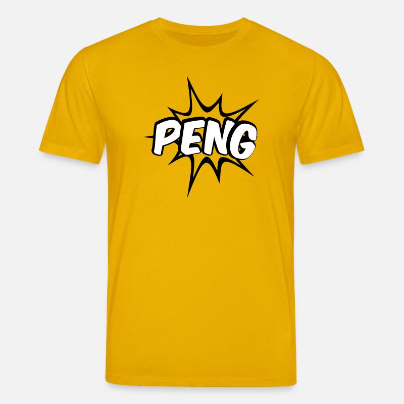 Peng Comic Design - Stanley/Stella CREATOR Unisex Organic T-Shirt - spectra yellow