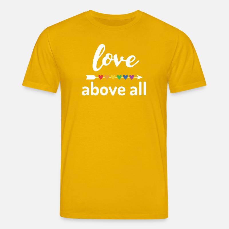Liebe über alles - Stanley/Stella Unisex Bio-T-Shirt CREATOR  - Spektralgelb