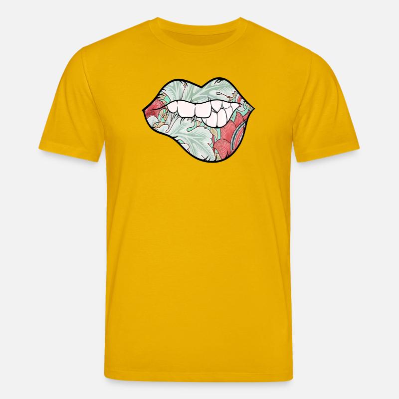 Nature Sexy Lips - Stanley/Stella Unisex Bio-T-Shirt CREATOR - Spektralgelb