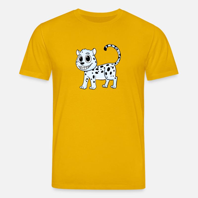 Léopard des neiges Léopard - T-shirt bio CREATOR Stanley/Stella Unisexe - jaune spectre