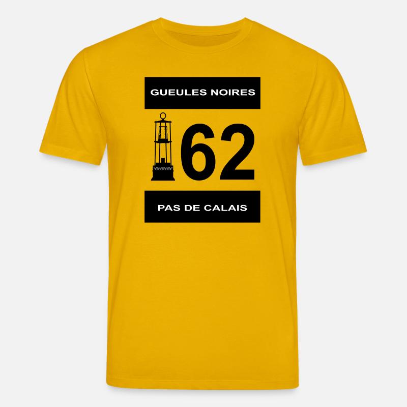 62 Pas de Calais - Stanley/Stella Unisex Bio-T-Shirt CREATOR  - Spektralgelb