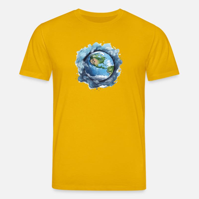 Erde - Stanley/Stella Unisex Bio-T-Shirt CREATOR  - Spektralgelb