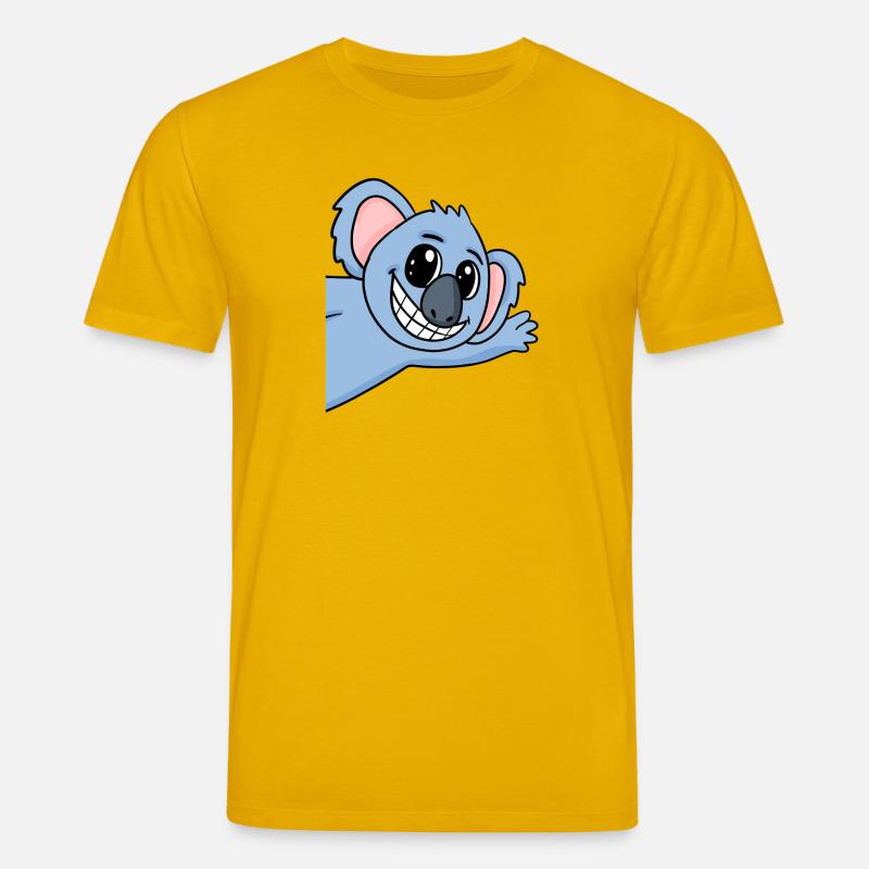 Koala Salutation Salutation Koala Bear - T-shirt bio CREATOR Stanley/Stella Unisexe - jaune spectre
