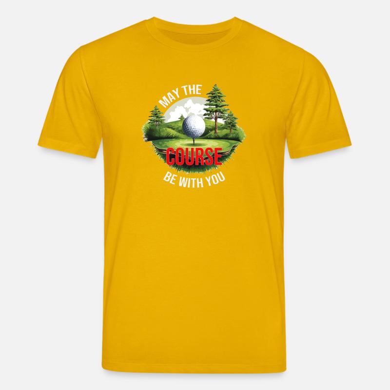 May the Course be with you - Stanley/Stella Unisex Bio-T-Shirt CREATOR - Spektralgelb