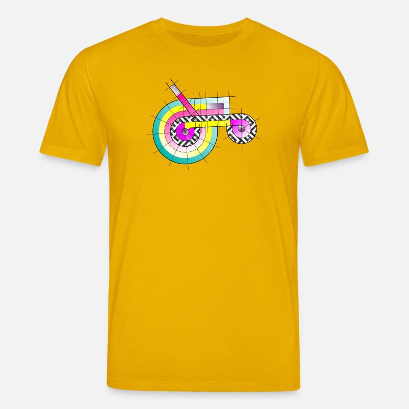 Traktor mal anders - Stanley/Stella Unisex Bio-T-Shirt CREATOR  - Spektralgelb