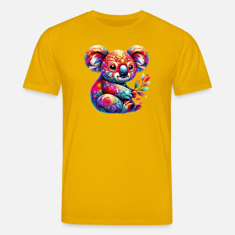 Koala - Stanley/Stella Unisex Bio-T-Shirt CREATOR - Spektralgelb