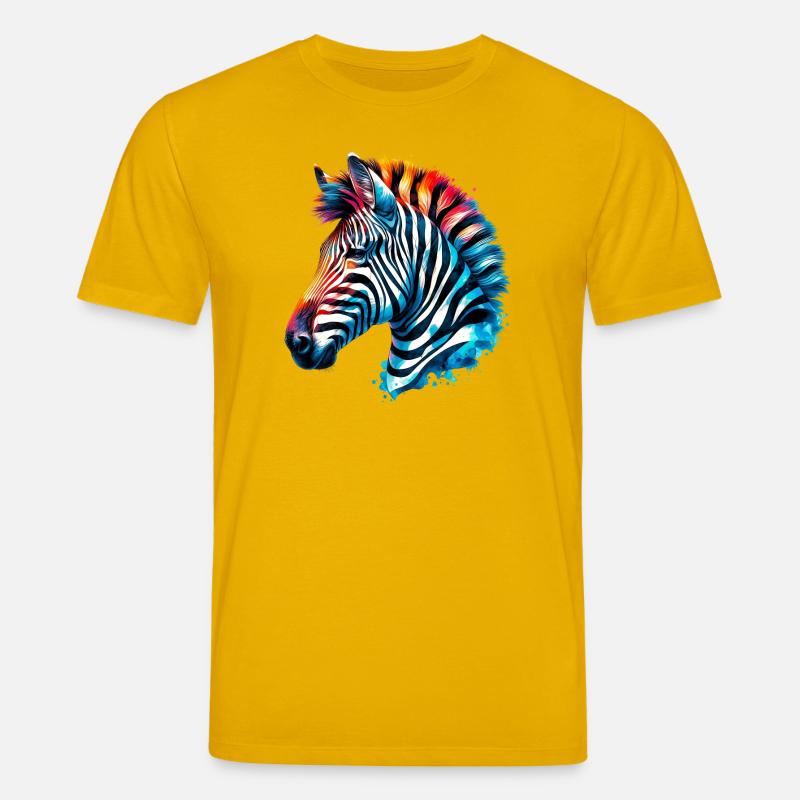 Zebra - Stanley/Stella Unisex Bio-T-Shirt CREATOR  - Spektralgelb