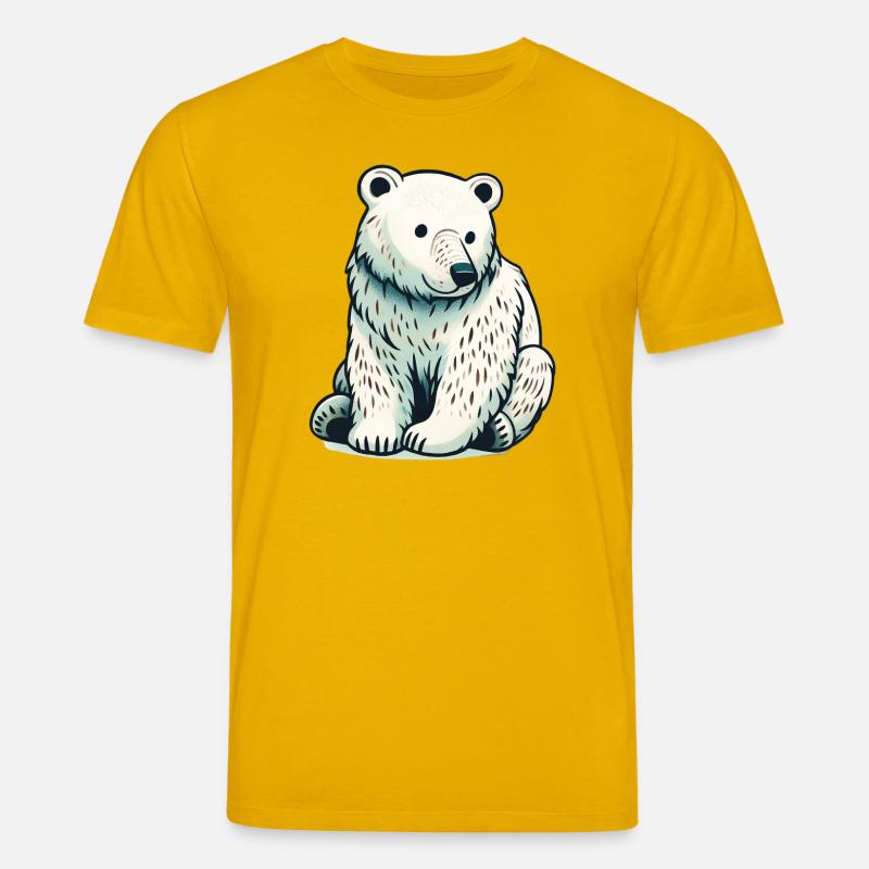Eisbär - Stanley/Stella Unisex Bio-T-Shirt CREATOR  - Spektralgelb