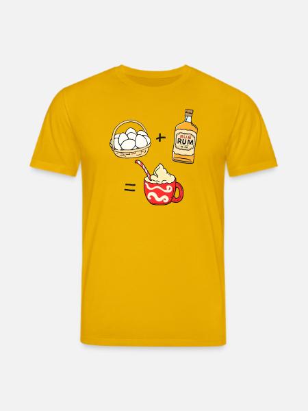Eierpunsch - Stanley/Stella Unisex Bio-T-Shirt CREATOR  - Spektralgelb