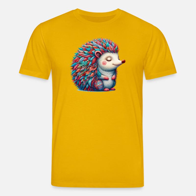 Igel - Stanley/Stella Unisex Bio-T-Shirt CREATOR - Spektralgelb