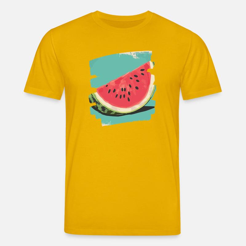 Pastèque - T-shirt bio CREATOR Stanley/Stella Unisexe - jaune spectre
