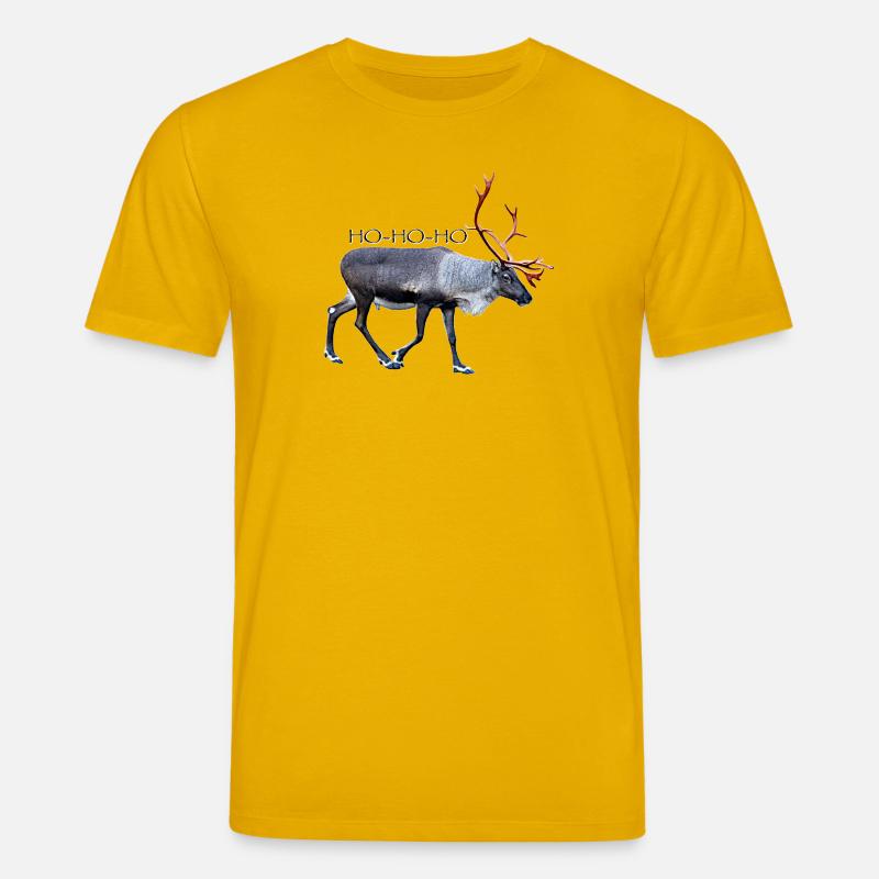 HOHOHO - Stanley/Stella Unisex Bio-T-Shirt CREATOR  - Spektralgelb