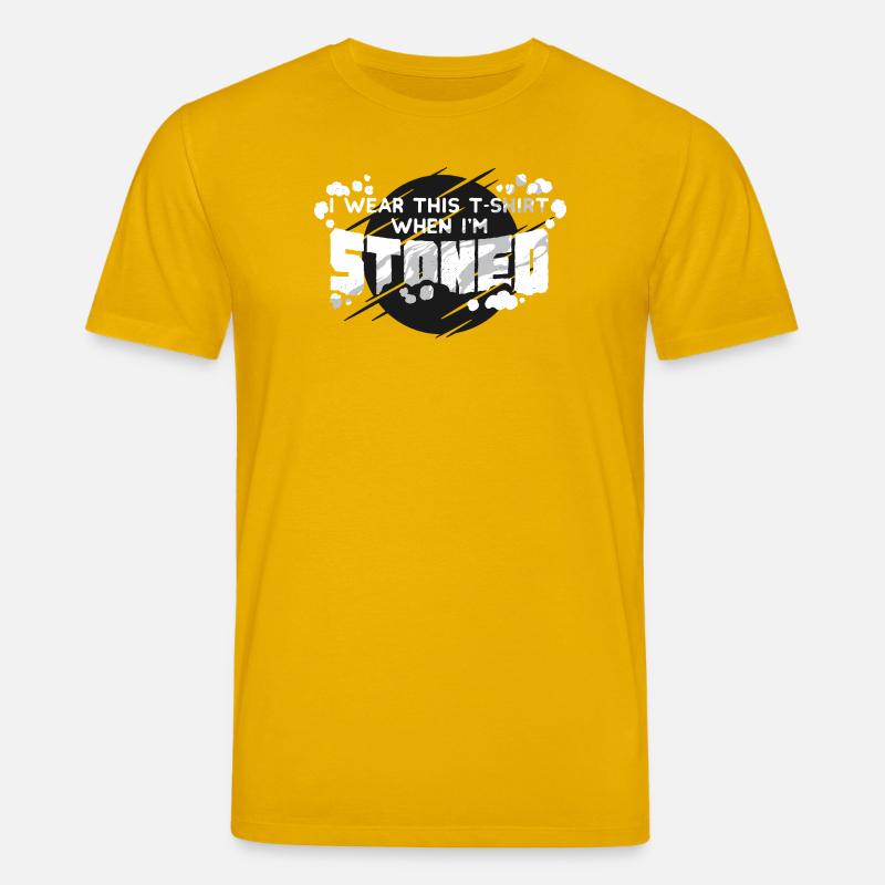 Comic Bold Statement T-Shirt Design - Stanley/Stella Unisex Bio-T-Shirt CREATOR  - Spektralgelb