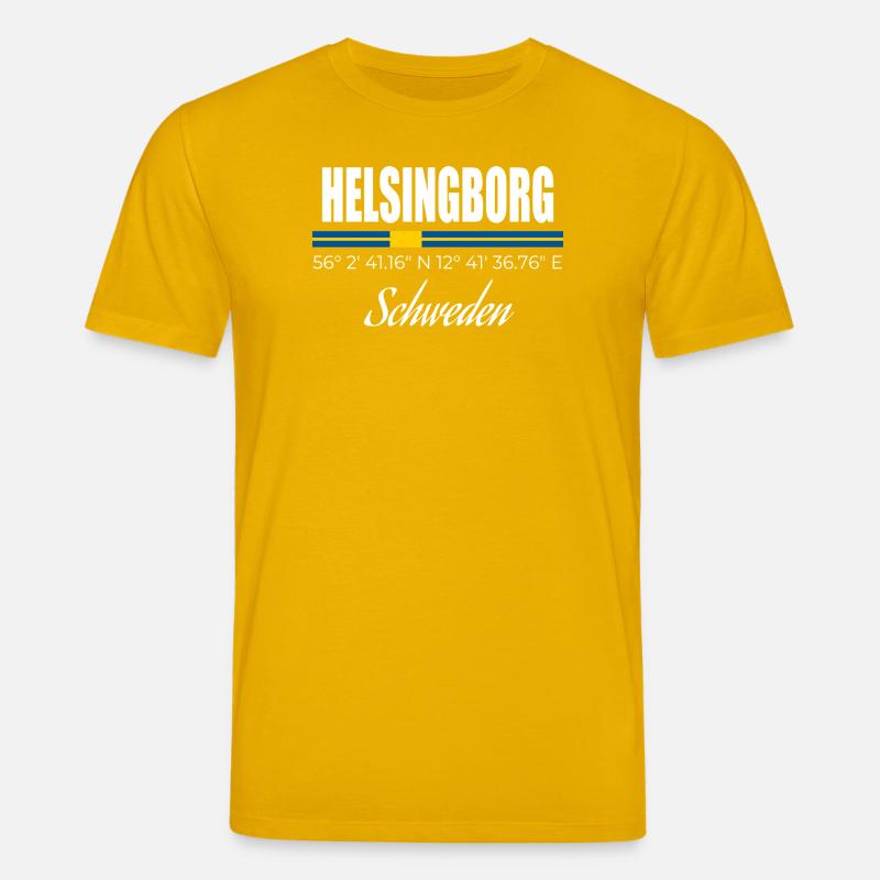 Helsingborg - T-shirt bio CREATOR Stanley/Stella Unisexe - jaune spectre