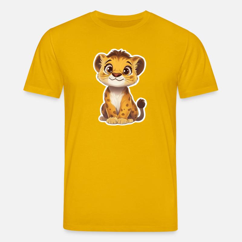 Löwe - Stanley/Stella Unisex Bio-T-Shirt CREATOR  - Spektralgelb