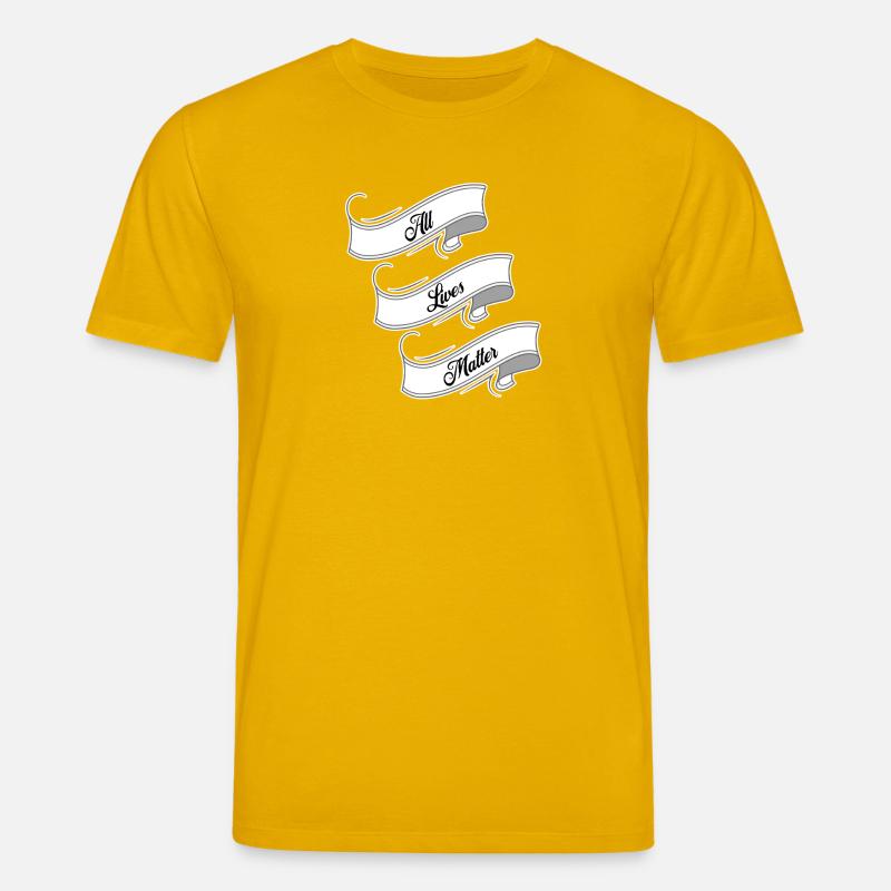 Toutes les vies comptent - T-shirt bio CREATOR Stanley/Stella Unisexe - jaune spectre