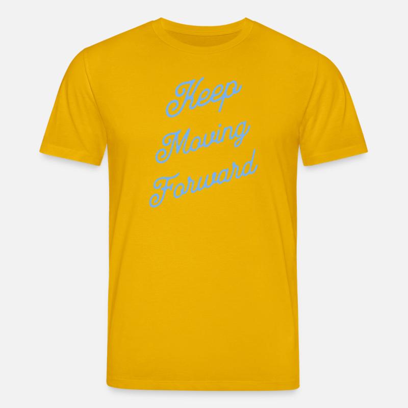Keep Moving Forward - T-shirt bio CREATOR Stanley/Stella Unisexe - jaune spectre