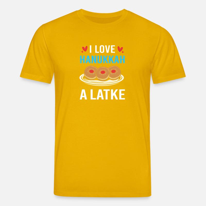 Hanoukka Hanoukka Hanoukka - T-shirt bio CREATOR Stanley/Stella Unisexe - jaune spectre