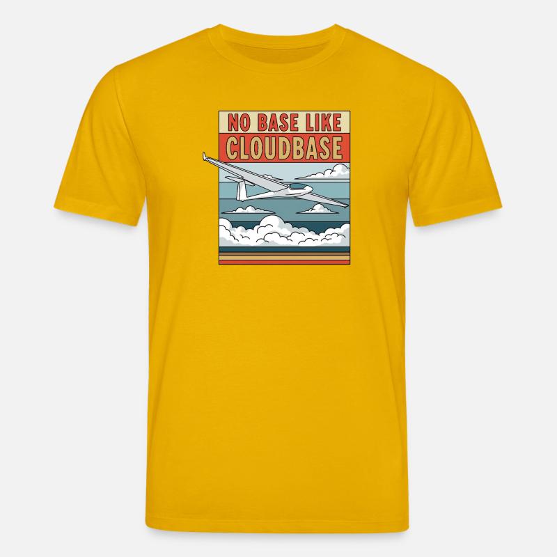 Pas de base comme Cloudbase - T-shirt bio CREATOR Stanley/Stella Unisexe - jaune spectre