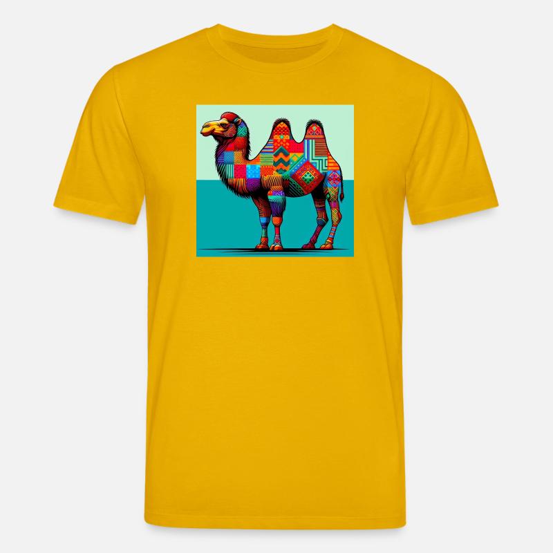 Kamel - Stanley/Stella Unisex Bio-T-Shirt CREATOR  - Spektralgelb