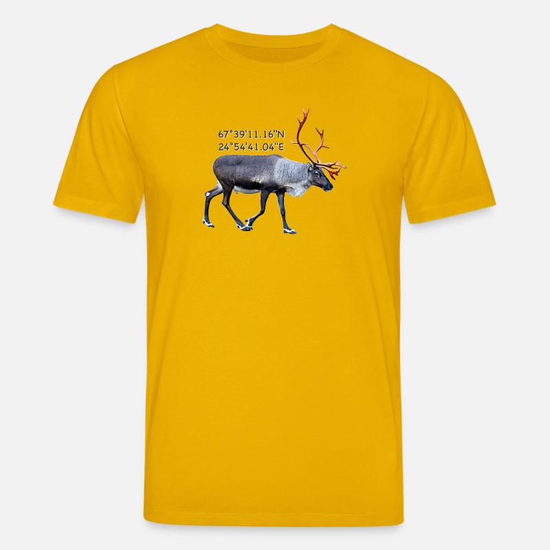 Kittilä - Stanley/Stella Unisex Bio-T-Shirt CREATOR  - Spektralgelb