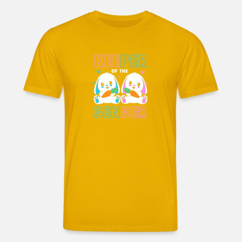 Gender Reveal Ostern Werdende Mutter - Stanley/Stella Unisex Bio-T-Shirt CREATOR  - Spektralgelb