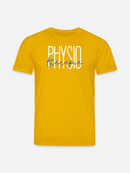 Stijlvol design voor de afdeling fysiotherapie - Stanley/Stella Uniseks bio-T-Shirt CREATOR  - spectraal geel
