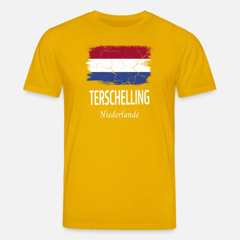 Terschelling - Stanley/Stella Unisex Bio-T-Shirt CREATOR  - Spektralgelb