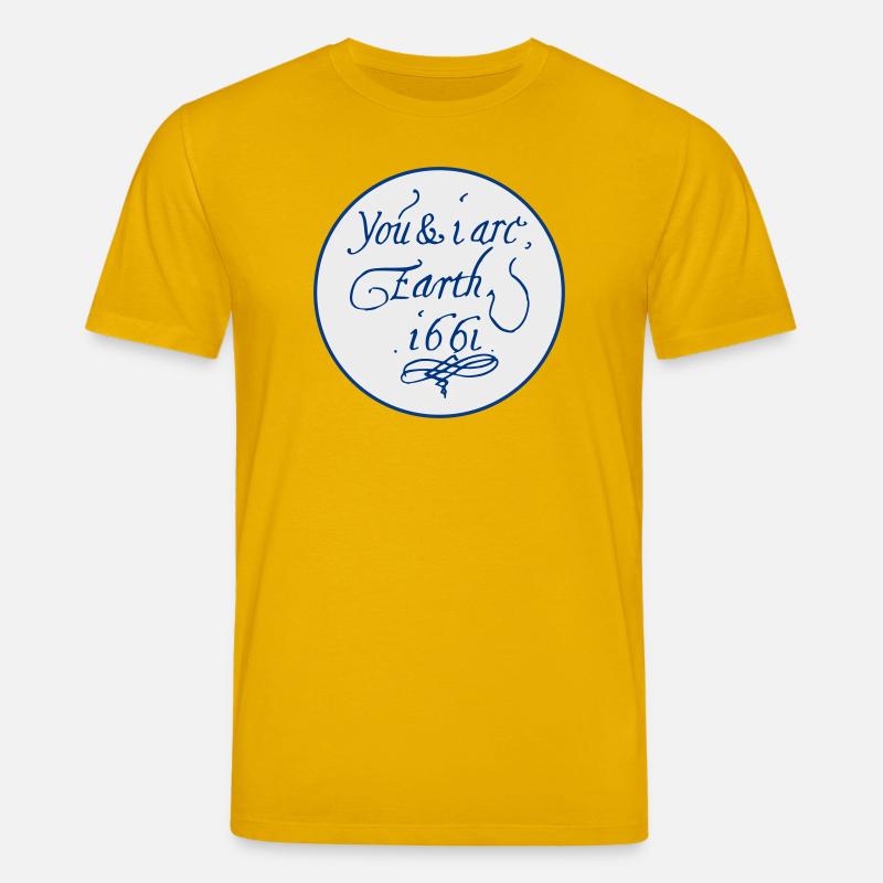 Du und ich sind Erde 1661 - Stanley/Stella Unisex Bio-T-Shirt CREATOR - Spektralgelb