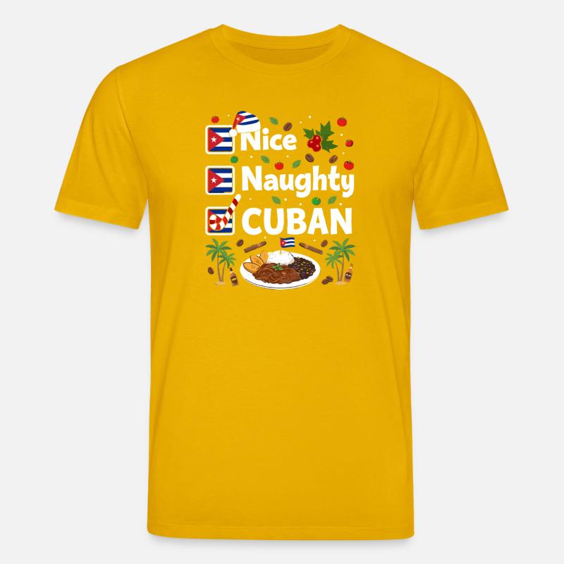Nice Naughty Cuban - Stanley/Stella Unisex Bio-T-Shirt CREATOR  - Spektralgelb