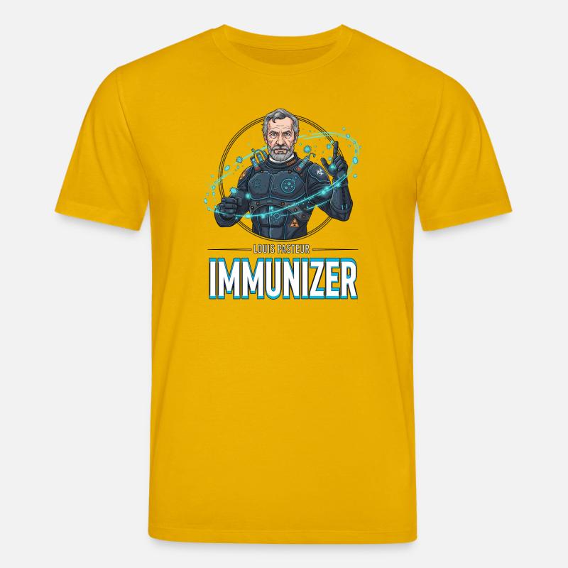 Pasteur Immunizer Armor - T-shirt bio CREATOR Stanley/Stella Unisexe - jaune spectre