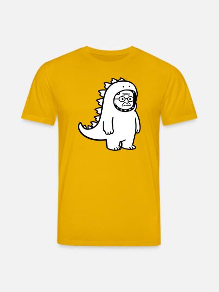 Karnevalmuffel Opa - Stanley/Stella Unisex Bio-T-Shirt CREATOR  - Spektralgelb