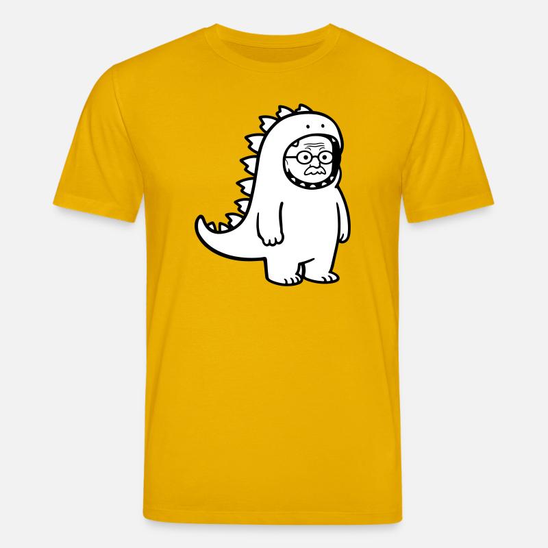 Karnevalmuffel Opa - Stanley/Stella Unisex Bio-T-Shirt CREATOR  - Spektralgelb