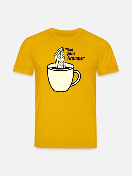 Not quite crunchy - Stanley/Stella CREATOR Unisex Organic T-Shirt - spectra yellow