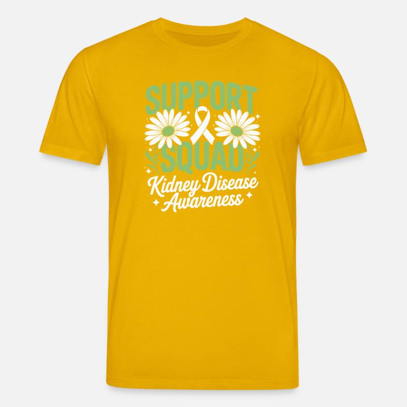 Nierenbewusstsein des Support Squad - Stanley/Stella Unisex Bio-T-Shirt CREATOR  - Spektralgelb