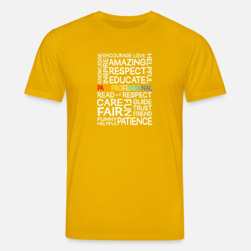 Paraprofessional Paraeducator Lehrerassistent - Stanley/Stella Unisex Bio-T-Shirt CREATOR  - Spektralgelb