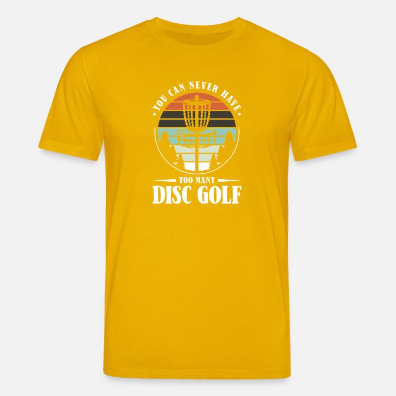 Disc Golf Geschenke Discgolf - Stanley/Stella Unisex Bio-T-Shirt CREATOR  - Spektralgelb
