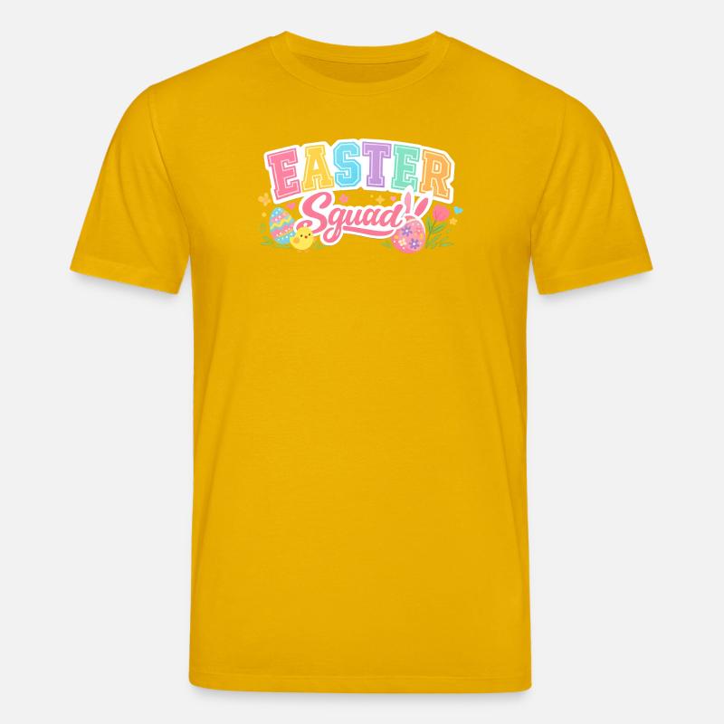 Easter Squad Egg Hunt - Stanley/Stella Unisex Bio-T-Shirt CREATOR  - Spektralgelb