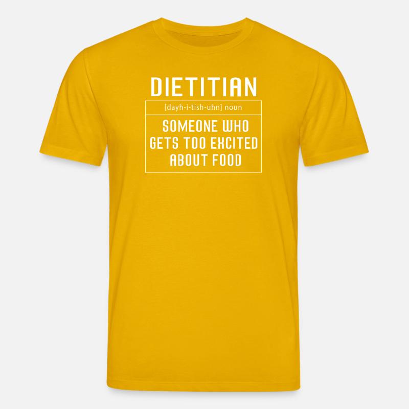 Diät Diätassistent Definition - Stanley/Stella Unisex Bio-T-Shirt CREATOR  - Spektralgelb