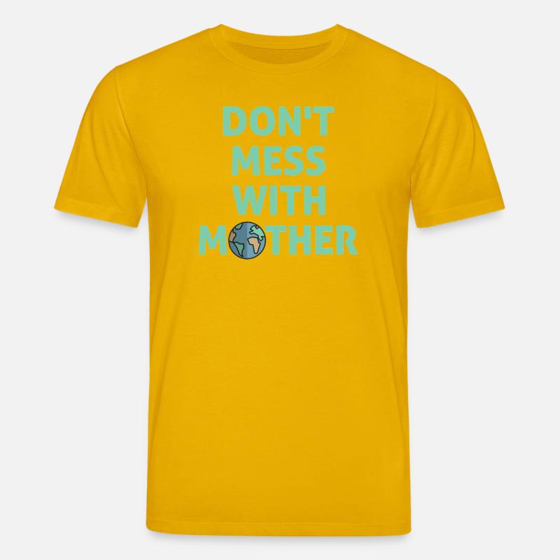 Leg dich nicht mit Mutter an! - Stanley/Stella Unisex Bio-T-Shirt CREATOR - Spektralgelb