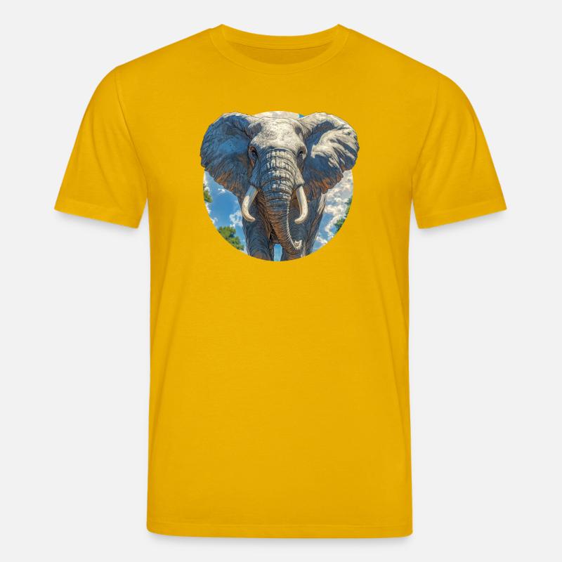Elefantendesign - Stanley/Stella Unisex Bio-T-Shirt CREATOR  - Spektralgelb
