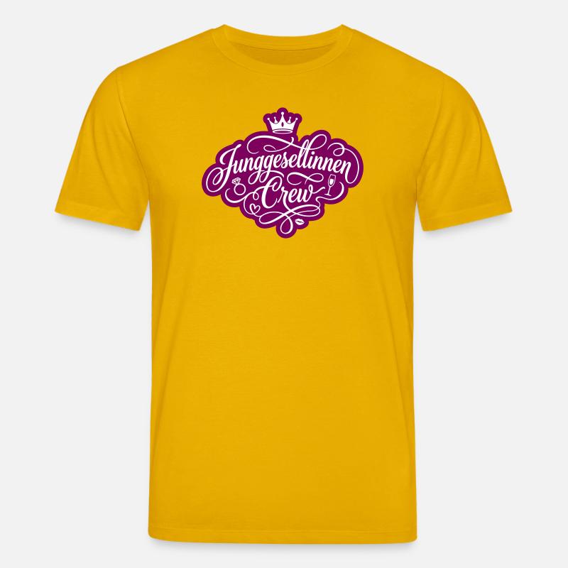 Junggesellinnenabschied Crew Jga - Stanley/Stella Unisex Bio-T-Shirt CREATOR  - Spektralgelb