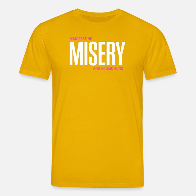Elendsmanifest Tee - Stanley/Stella Unisex Bio-T-Shirt CREATOR - Spektralgelb