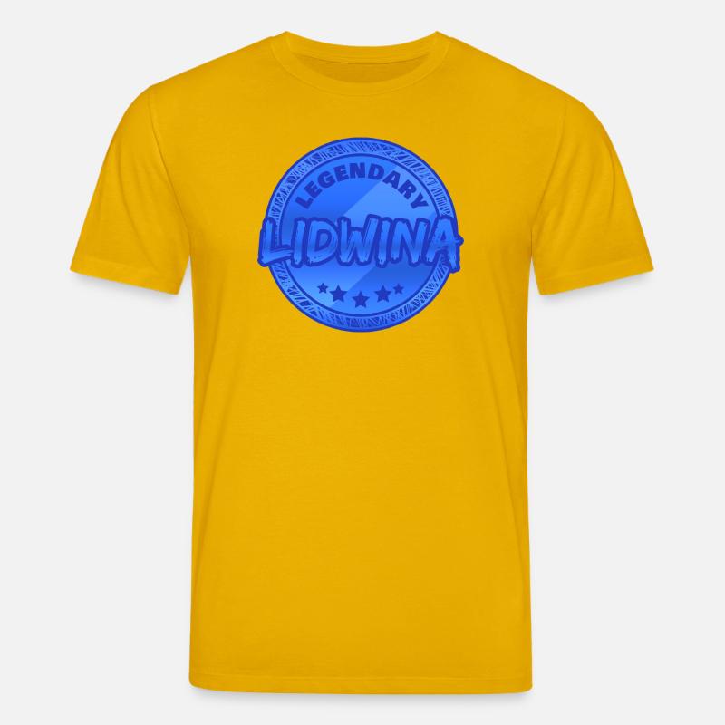Lidwina als Geschenkidee - Stanley/Stella Unisex Bio-T-Shirt CREATOR  - Spektralgelb